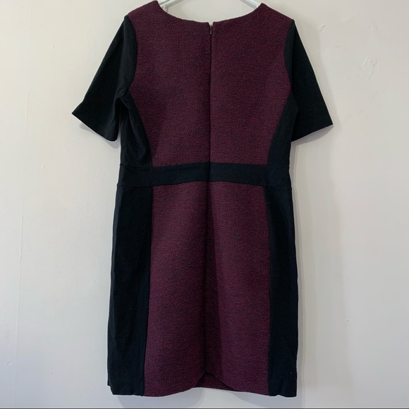 Ricki’s Maroon Black Contour Dress Size 12 - Picture 4 of 7